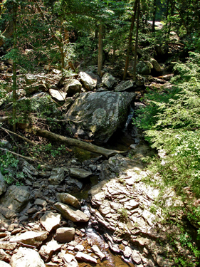 THE SECOND WATERFALL at Cloudland Canyon State Park