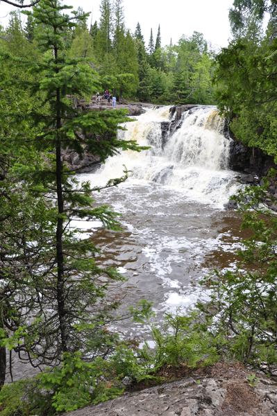 The Upper Falls at Gooseberry Falls State Park