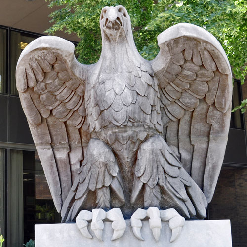 eagle sculpture