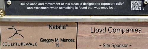 sign: Natalia sculpture