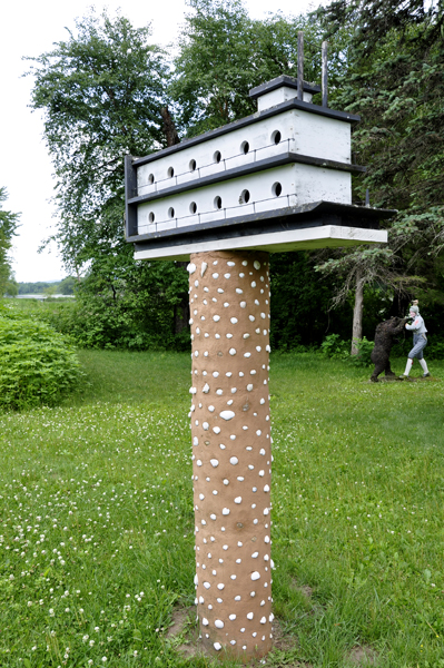 Paddlewheel Birdhouse