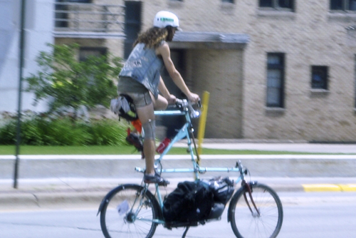 a high-rise bicycle