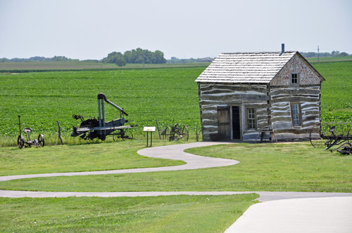 a Homestead cabin