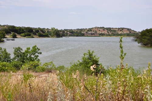 view from the trail