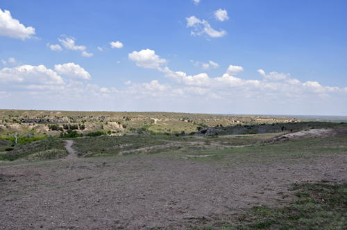 Texas Landscape as seen from Gray County Rest Area