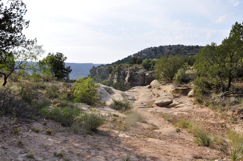 sandstone cliff