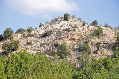 the three corners area of Palo Duro Canyon