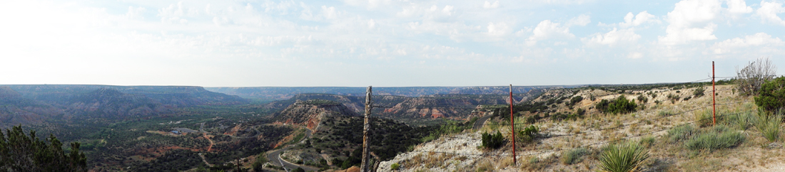 panorama at the first jeep stop 