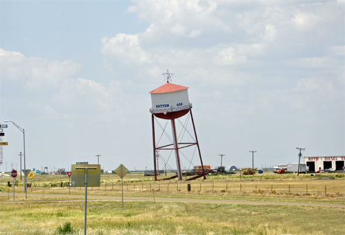 The Britten Leaning Water Tower 2012