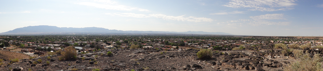 The view after just a short walk onto the trail