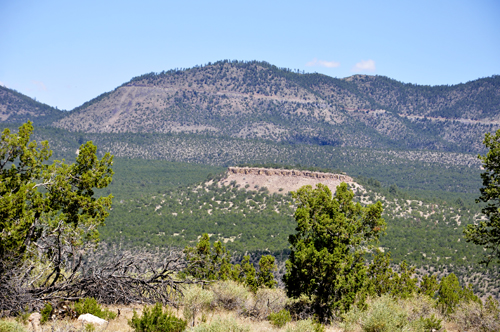 View from the top of the cliff