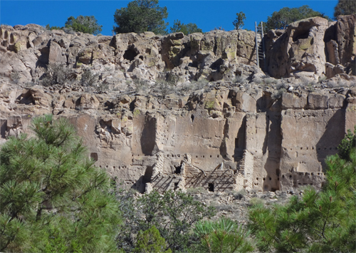 the cliff dwellings
