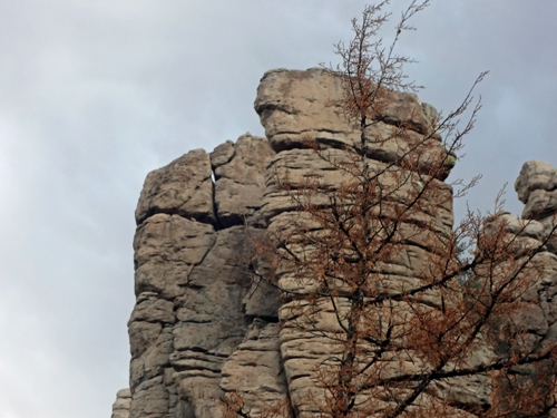 columns at  Chiricahua National Monument Park