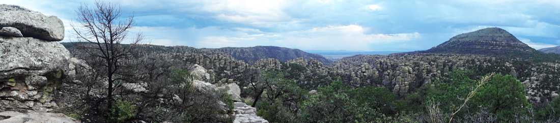 panorama from the first corner of the the Masssai Nature Trail