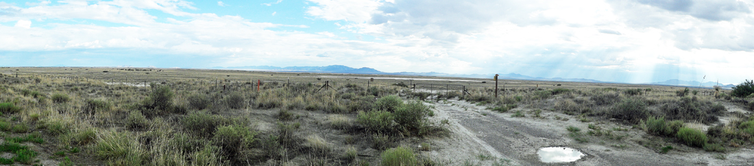 scenery on Arizona Highway 186 in Willcox, Arizona