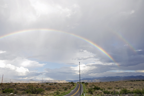 two rainbows