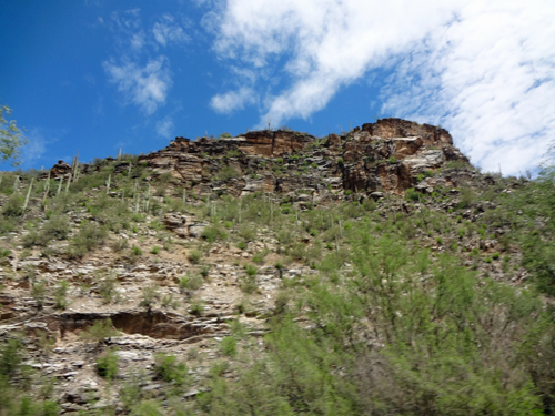 top of a mountain