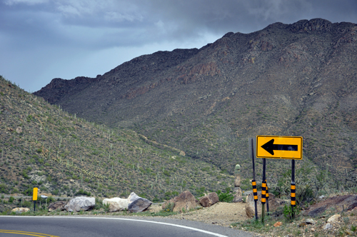 curvy mountain road