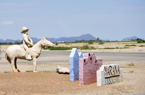 Stone Cowboy in Marana