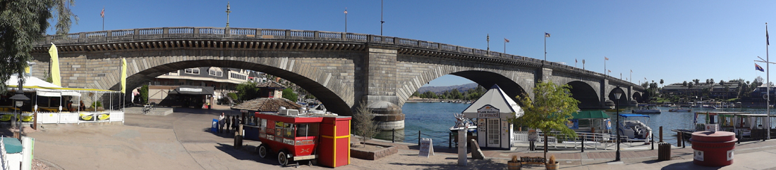 the world famous London Bridge in Arizona