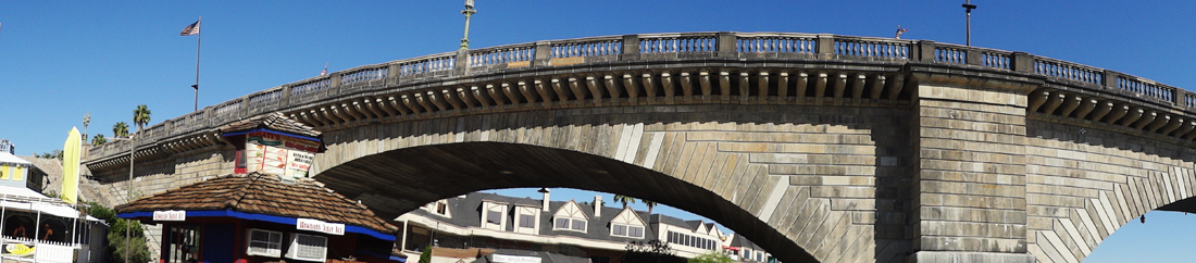 the world famous London Bridge in Arizona