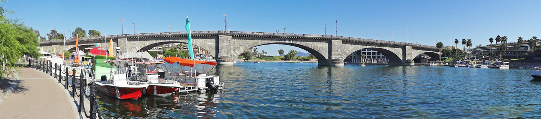 the world famous London Bridge in Arizona