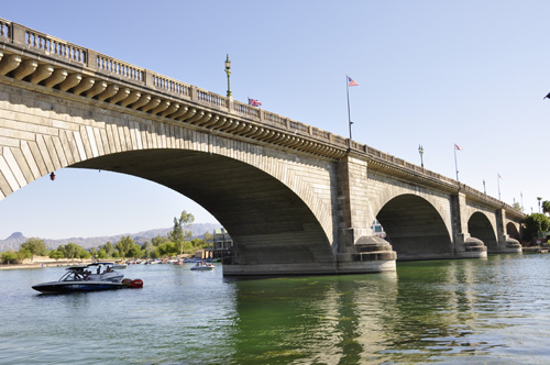 the world famous London Bridge in Arizona