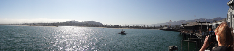 Karen Duquette photographng a boat