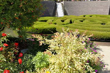 The 134,000-square-foot Central Garden at the Getty Center