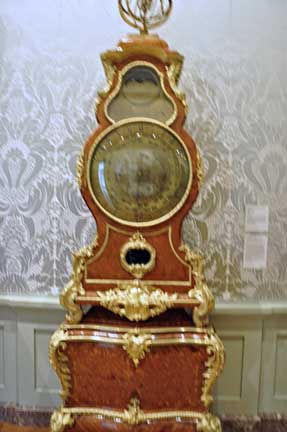 Planisphere clock at the Getty Museum