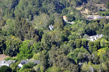 the large pink house