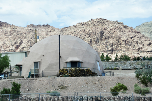 a round house near Red Spring