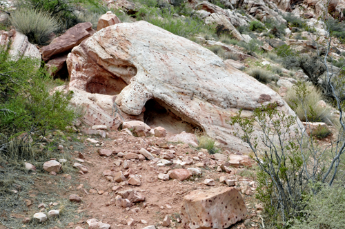 funny shaped rock