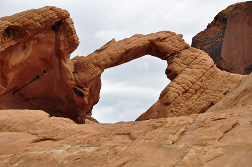 the Arch from the other side of the formation.