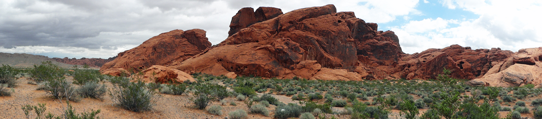 From this viewpoint, the arch itself can not be seen