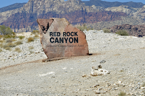 Sign signifying entrance into the conservation area.