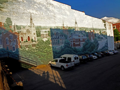 Bursting With Pride Mural in Clarksville, TN