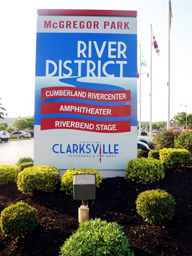 sign - McGregor Park, River Distric, Clarksville, Tennessee