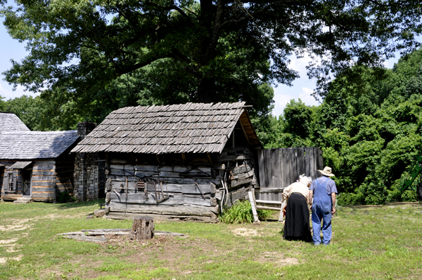 workers at Historic Collinsville