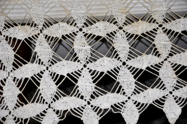Delicate crochet work