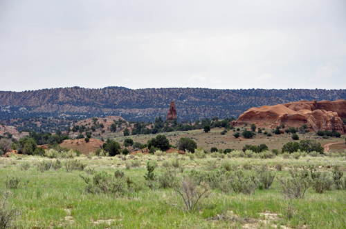 view from Chimney Rock