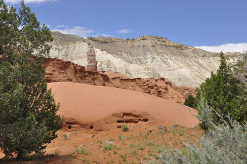 The slickrock shelf