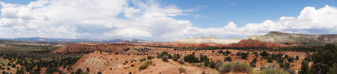 distant views of Grand Staircase Escalante