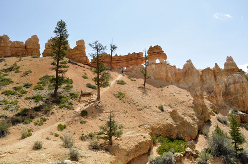 Randi and Justice almost to the hoodoos