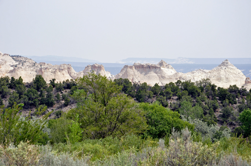 scenery on the Burr Trail Road