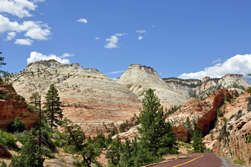 scenery at Zion National Park