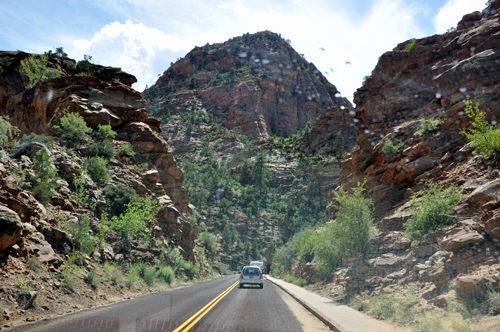 scenery at Zion National Park