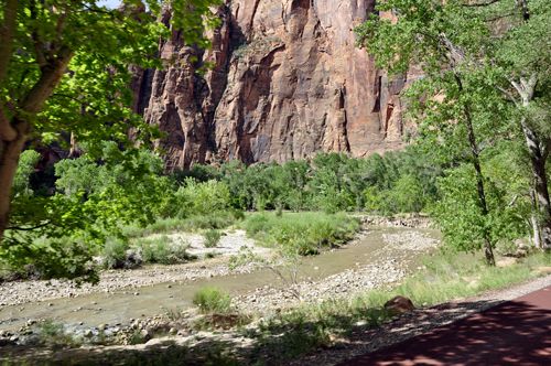 the Virgin River at Zion National Park