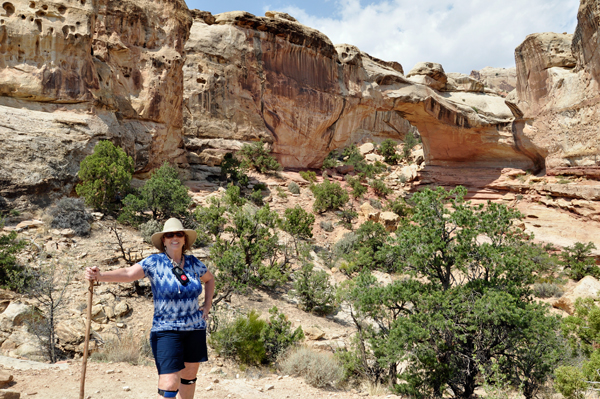 Karen Duquette and The Hickman Natural Bridge