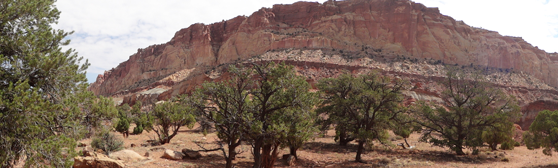 panorama at Capitol Reef National Park